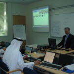 Thomas King teaching, Etisalat